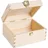 Creative Deco Kleine Holzbox Geschenkbox Schatzkiste Unlackiert Kasten | Für Geschenk, Hochzeit, Schmuck