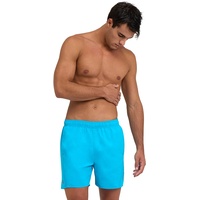 Arena Herren Fundamentals Logo Boxer Swim Trunks, Turquoise-dark Olive, XL EU