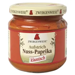 Zwergenwiese Nuss Paprika Aufstrich bio