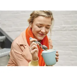 Mepal - Geschenk-Set Lunchpot und Faltbarer Löffel Ellipse - Vivid mauve - Weiß