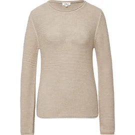 s.Oliver Leichter Strickpullover Beige 46