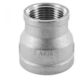 SST Edelstahl Reduziermuffe V4A Gewindefitting 1 1/4" x 1"