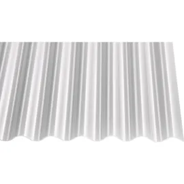 guttagliss Acryl Wellplatte 400 x 104,5 cm weiß