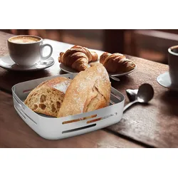 Panore Brotkorb aus mattem Edelstahl