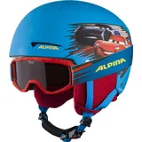 Alpina Zupo Disney Set Skihelm (Größe 48-52cm, blau)