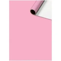 BRUNNEN 2528591325 Geschenkpapier 70x200cm Uni Plain rosa