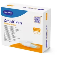 Hartmann Zetuvit Plus Silicone Border 10x10 cm