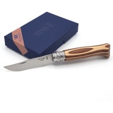 Opinel No. 8 Inox Taschenmesser laminierte Birke braun