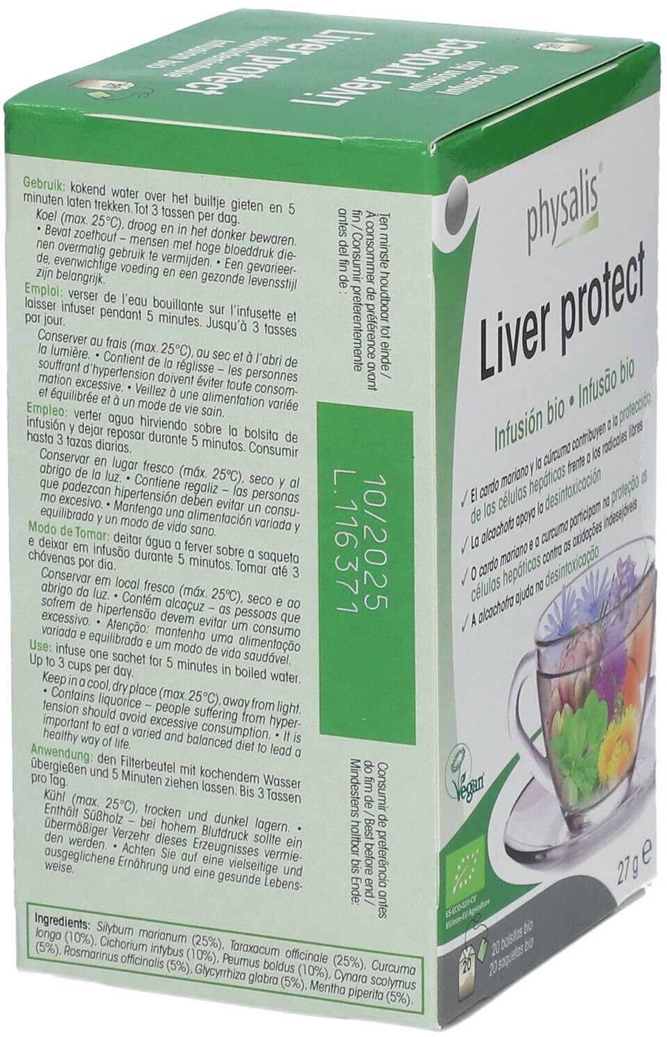 PHYSALIS Liver protect 20 pc(s) thé instantané