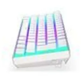 endorfy Thock Compact Wireless Pudding, Onyx White, PBT, LEDs RGB, hot-swap, Kailh Box Black, USB/Bluetooth, DE (EY5D004)