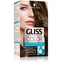 Schwarzkopf Gliss Color Permanent-Haarfarbe Farbton 5-65 Chestnut Brown 1 St.