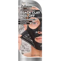 7Th Heaven Gesichtsmaske Black Clay Peel-Off 10 ml