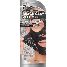 7Th Heaven Gesichtsmaske Black Clay Peel-Off 10 ml