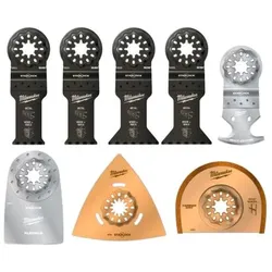 Milwaukee Multitool Zubehör-Set Renovierung 8-teilig | Starlock