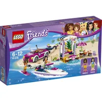 LEGO Friends Andreas Rennboot-Transporter 41316