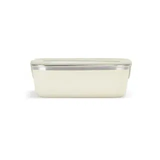 Klean Kanteen Rise Lunch Box Brotdose aus Edelstahl in der Farbe Tofu, auslaufsicher, 592ml, 1010621