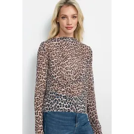 RICH & ROYAL Langarmshirt in camel beige | Gr.: L