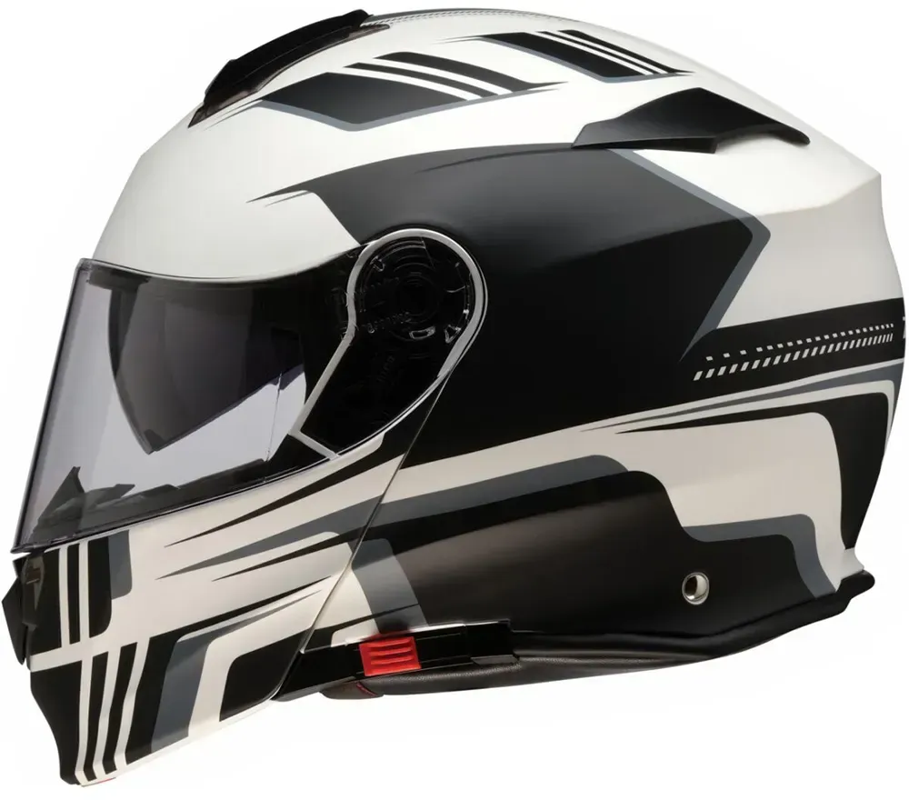 Z1r Solaris 2.0 Slater Modularhelm - Black / Matt Gray / White - S