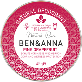 Ben & Anna Pink Grapefruit Deo Cream 45 g