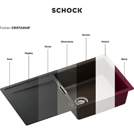 Schock Greenwich N-100S Unterbau Puro + Excenterbetätigung