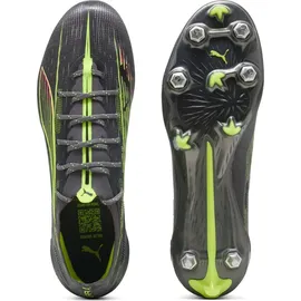 Puma Ultra 5 Ultimate MxSG Stollen-Fußballschuhe Herren matte aged silver/yellow alert/sun struck 39