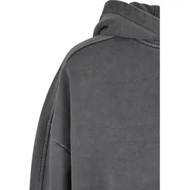 URBAN CLASSICS Heavy Terry Garment Dye Kapuzenpullover Dark Shadow XS