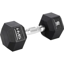 HMS Hex Pro Kurzhantel 16 kg schwarz
