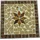 deluke Gartentisch 35 x 35 x 53 cm Braun