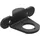 Polisport 8632900029 - Ersatzadapter Ahead für Vorderrahmensattelmodelle Guppy Mini+ 2022 in schwarzer Farbe, Schwarz