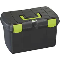 Kerbl Putzbox Arrezzo 40x25x24,5 cm Schwarz/Pistazie
