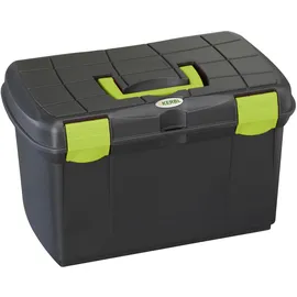 Kerbl Putzbox Arrezzo 40x25x24,5 cm Schwarz/Pistazie