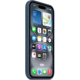 Apple iPhone 16 Pro Max Silikon Case denim