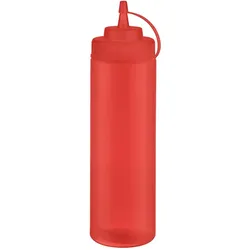 Aufbewahrungssystem APS, rot, H:26,5cm, Polyethylen, Lebensmittelaufbewahrungsbehälter, (Quetschflasche) mit Schraubdeckel, Polyethylen