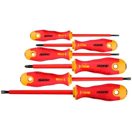 FELO Schraubendrehersatz Ergonic VDE 6-tlg. Black/Yellow