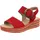 Gabor Riemchensandale Damen Rot 42