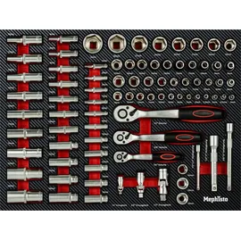 Mephisto Werkzeugwagen Carbon/Chrom-Molybdän-Stahl 7 Einlagen