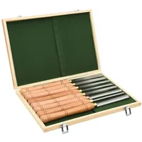VidaXL 8-tlg. Drechseleisen-Set HSS