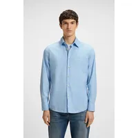 Boss Relegant 6 M 10260284 Langarmhemd - Open Blue