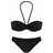 LASCANA Bügel-Bandeau-Bikini Damen Schwarz 32 Cup A