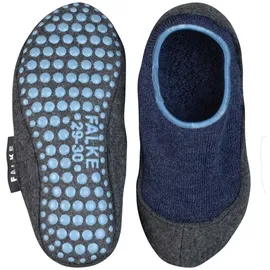 Falke Kinder Stoppersocken Cosy Slipper K Hp Wolle rutschhemmende Noppen 1 Paar, Blau Darkblue 6681, 23/24 EU