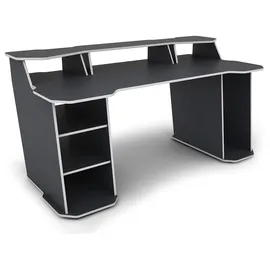 byLIVING Schreibtisch Matrix Anthrazit / Weiß