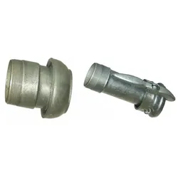 Perrot und Kardan V-Teil und M-Teil mit Gewindestutzen (V-Teil und M-Teil mit Gewindestutzen: M-Teil 108 x 4" AG Aussengewinde)