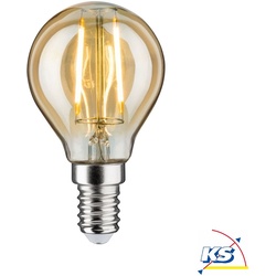 Paulmann LED Vintage-Tropfen, 2W, E14, Goldlicht PAUL-28525