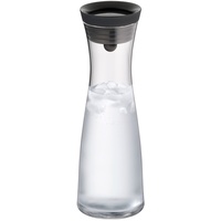WMF Basic Wasserkaraffe aus Glas, 1 Liter, Glaskaraffe mit