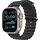 Apple Watch Ultra Ocean Armband 49 mm Verlängerung Schwarz Titan Natur