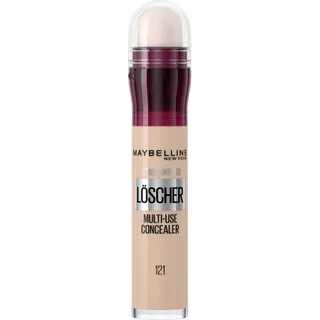 Maybelline New York Instant Anti-Age Löscher Concealer gegen Augenringe & Falten, Mit Goji-Beere & Haloxyl, Mikro-Lösch-Applikator für präzises Abdecken, Nr. 121 Light Honey,