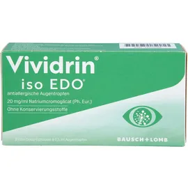 Bausch + Lomb Vividrin iso EDO antiallergische Augentropfen