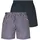 Vinson Badeshorts VINSON VMRucer Prism Pink/Schwarz Sapphire XL