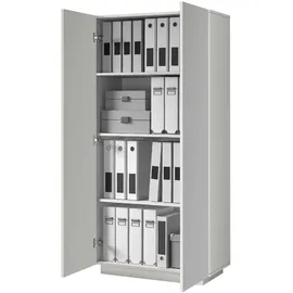 Home Affaire Essential Aktenschrank 79,2 x 38 x 166 cm weiß