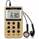 Kzq Mini-tragradio, Wiederaufladbares Fm-am-radio, Walkman, Sleep-timer, Kopfhöreranschluss, Outdoor, Sport, Weihnachtsgeschenk